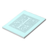 bloeiend monogram - I Notitieblok (Linkerzijde)
