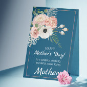 Bloeiend Samen: Een Zoete Rustieke Moederdag  Feestdagenkaart