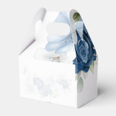 Bloeiend Stof Blauw Eucalyptus Vetplant Bedankdoosjes (Achterkant)