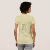 Bloeiend T-shirt (Achterkant volledig)