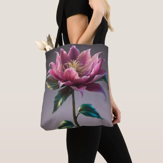 Bloeiend  tote bag (Dichtbij)