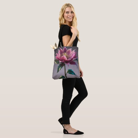 Bloeiend  tote bag (Op model)