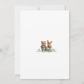 Bloeiend Verjaardagsfeest Verjaardagskaart Kaart (Achterkant)