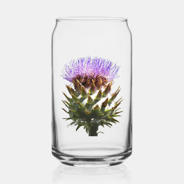 Bloeiend Wereldbol Artisjok Bloemen Blikvorm Glas