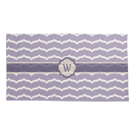 Bloeiend Zigzag Kussen Hoesje Kussensloop (Achterkant)