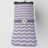 Bloeiend Zigzag Putter Hoesje Golfheadcover (Draai 90)