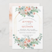 Bloeiende abrikozenbloem | kaart (Voorkant / Achterkant)