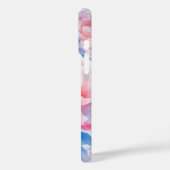 Bloeiende Abstracte Waterverf pioenroos Case-Mate iPhone Case (Achterkant / Links)