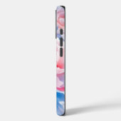 Bloeiende Abstracte Waterverf pioenroos Case-Mate iPhone Case (Achterkant / Links)