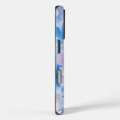 Bloeiende Abstracte Waterverf pioenroos Case-Mate iPhone Case (Achterkant / Rechts)