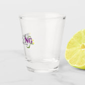 Bloeiende Ace Pride Shot Glas (Rechts)