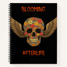 Bloeiende Afterlife Spiral Notitieboek
