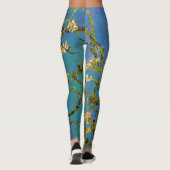 Bloeiende amandelboom door Vincent van Gogh Leggings (Achterkant)