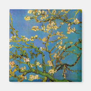Bloeiende amandelboom door Vincent van Gogh Magneet