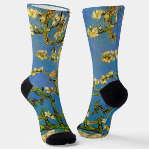 Bloeiende amandelboom door Vincent van Gogh Sokken