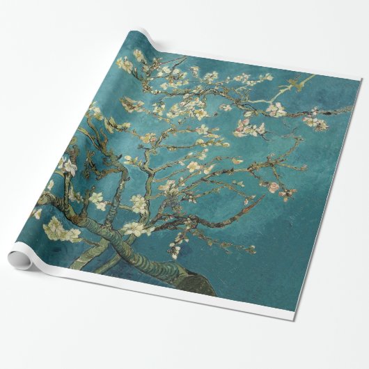 Bloeiende amandelboom - Van Gogh Cadeaupapier (Uitgerold)