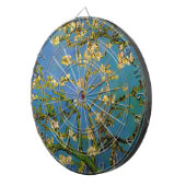 Bloeiende amandelboom van Vincent van Gogh Dartbord (Voorkant Rechts)