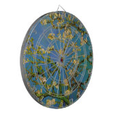 Bloeiende amandelboom van Vincent van Gogh Dartbord (Voorkant Links)