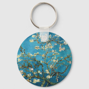 Bloeiende amandelboom Vincent van Gogh Sleutelhanger