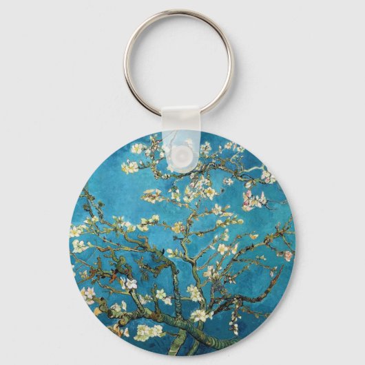 Bloeiende amandelboom Vincent van Gogh Sleutelhanger (Voorkant)