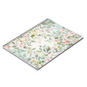 Bloeiende appelbomen aquarellen notitieboek (Linkerzijde)