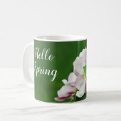 Bloeiende Appelboom Hallo Lente Mok (Voorkant links)