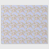 Bloeiende Apple Cherry Waterverf Pattern Cadeaupapier (Vlak)