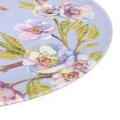 Bloeiende Apple Cherry Waterverf Pattern Snijplank (Hoek)