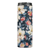 Bloeiende Apple Tree Elegance Patroon Thermosbeker (Achterkant)