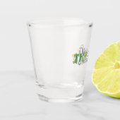 Bloeiende Aro trots Shot Glas (Links)