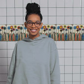 Bloeiende Array Crackle Glaze Keramische Tegel Tegeltje