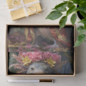 Bloeiende axolotl tissuepapier (Geschenk)
