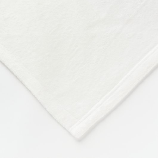 Bloeiende Baby-olifant Fleece Deken (Hoek)