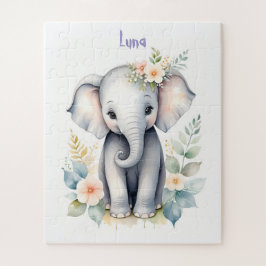Bloeiende Baby-olifant Legpuzzel