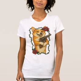 Bloeiende Bandiet met Glimlach T-shirt