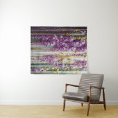 Bloeiende behang Violet Gold Wisteria Wandkleed (In Situ (horizontaal))