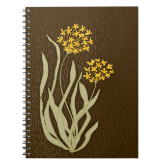 Bloeiende Bieslook Botanisch Bloemendagboek Notitieboek