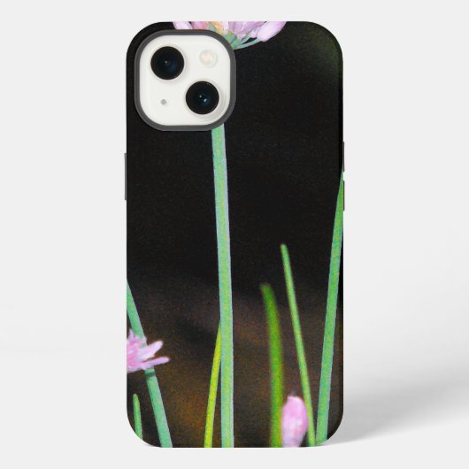 Bloeiende Bieslook iPhone Hoesje (Achterkant)