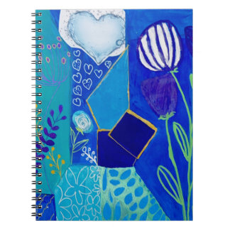 Bloeiende Blauwe Bessen Notitieboek