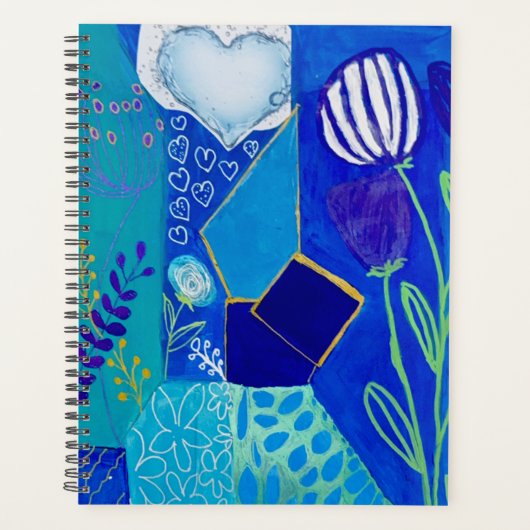 Bloeiende Blauwe Bessen Planner (Voorkant)
