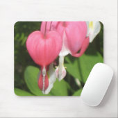 Bloeiende Bloedend Hart - Custom Mousepad Muismat (Met muis)
