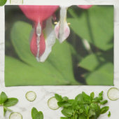 Bloeiende Bloedend Hart - Duurzame Keuken Theedoek (Gevouwen)