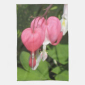 Bloeiende Bloedend Hart - Duurzame Keuken Theedoek (Verticaal)