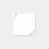 Bloeiende Bloemblaadjes Post-it® Notes (Voorkant)
