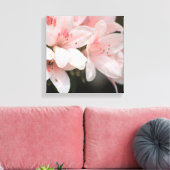 Bloeiende bloemen canvas afdruk (Insitu (Woonkamer))