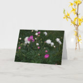 BLOEIENDE BLOEMEN KAART (Gele Bloem)