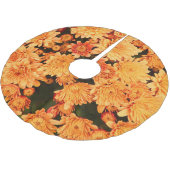 Bloeiende bloemen, kleurrijke achtergrond. kerstboom rok (Gekanteld)