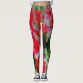 Bloeiende bloemen.... leggings (Voorkant)