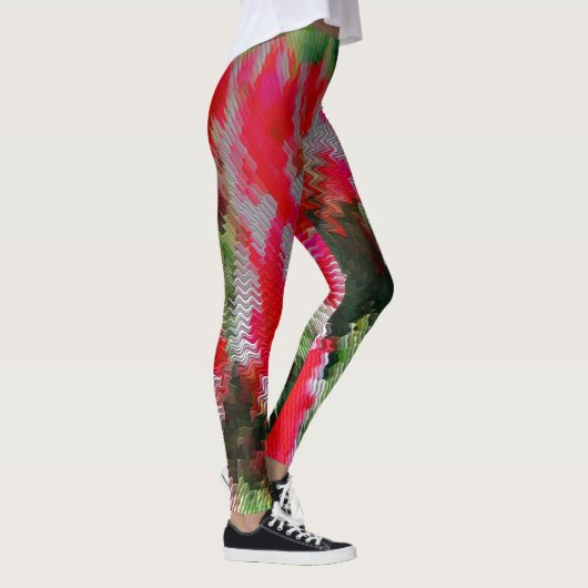 Bloeiende bloemen.... leggings (Rechts)