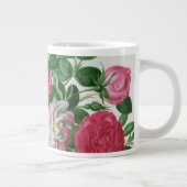 bloeiende bloemen, Rozen van de lentuin Grote Koffiekop (Rechts)